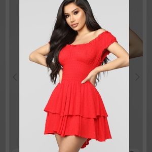 Sssniperwolf house tour Red Romper Dress